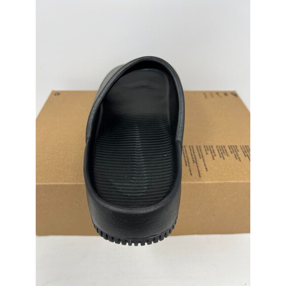 Nike Calm Slide Sandals Triple Black Women's Size 7 DX4816 001 - Picture 3 of 7